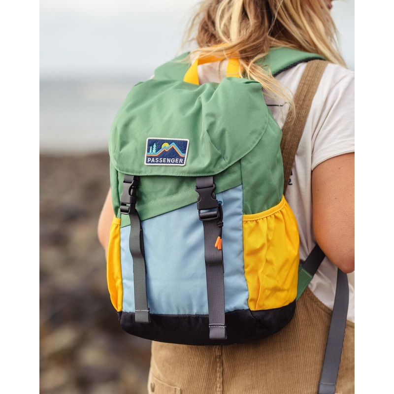 Boondocker 18L recycelter Polyester Rucksack – Lorbeergrn