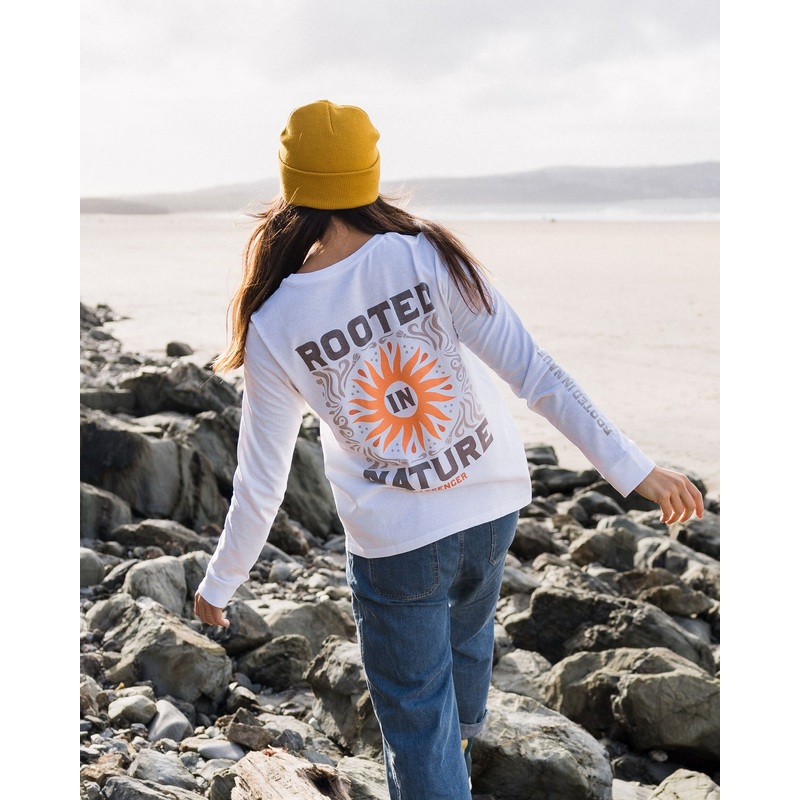 Rooted In Nature Langarm-T-Shirt – Wei