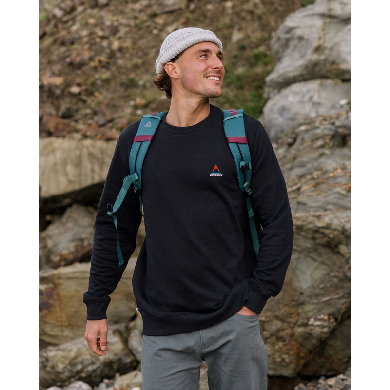 Vita Bio-Baumwoll-Sweatshirt – Schwarz