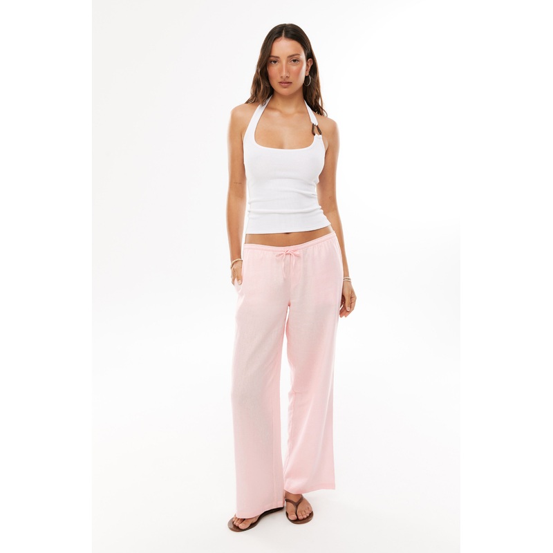 Linen Low Rise Pant|4|6|8|10|12|14|16