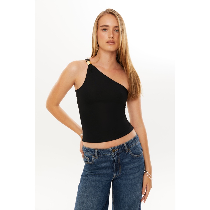 Luxe Jessica One Shoulder Top|3XS|2XS|XS|S|M|L|XL