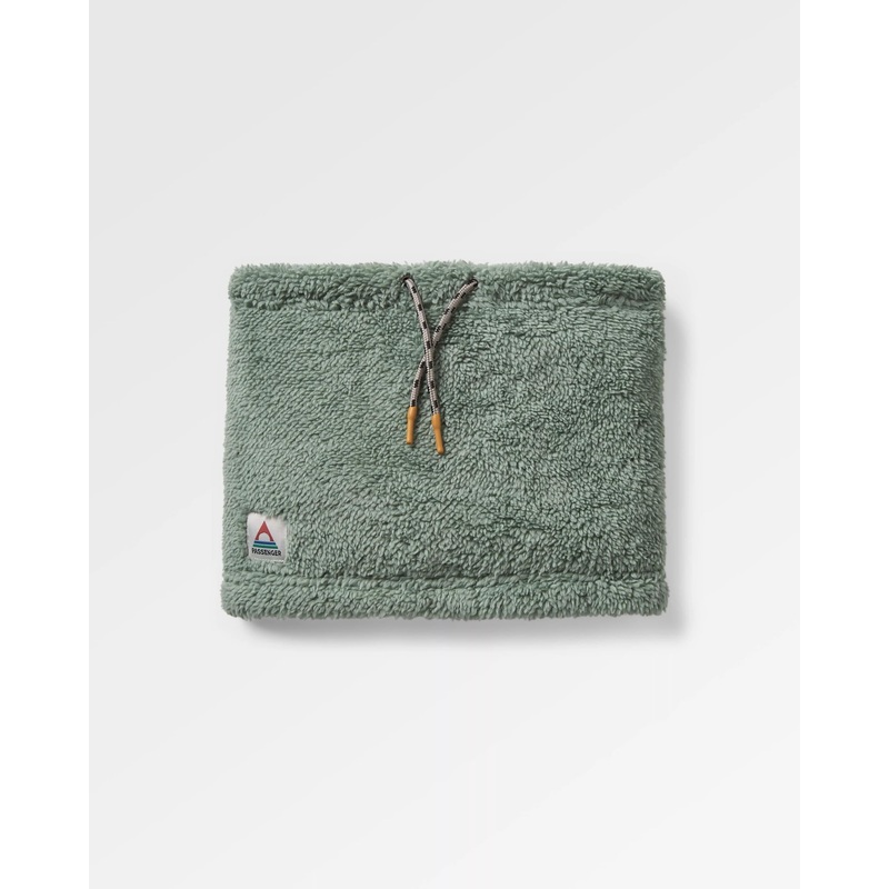 Ash Recycelter Sherpa Fleece Schlauchschal – Pistazie