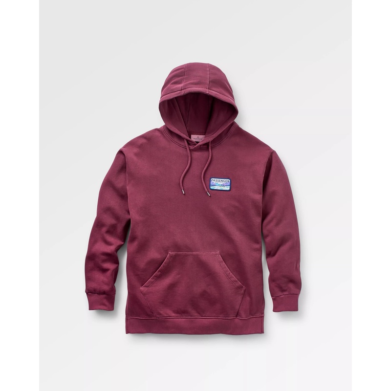 Love The Wild Kapuzenpullover – Weinrot