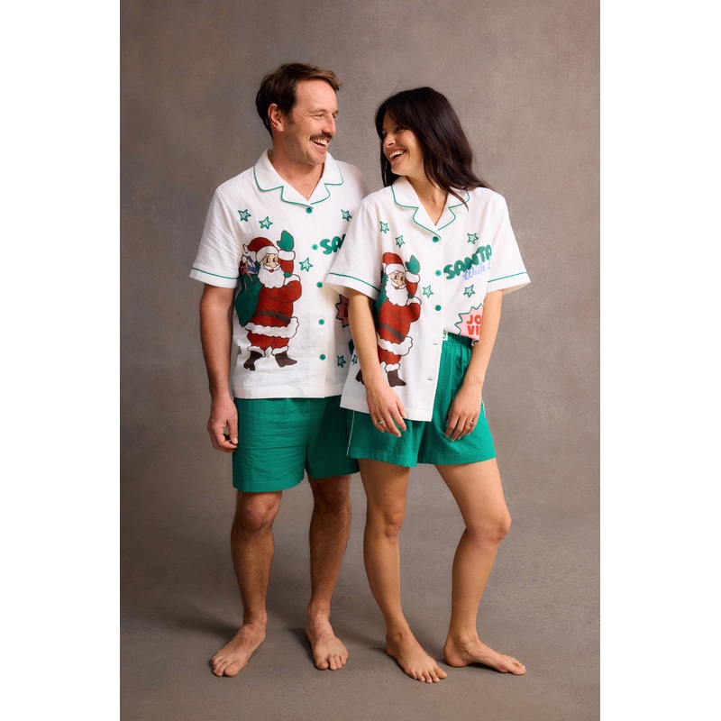 Adult Woven Pj Set Family Christmas