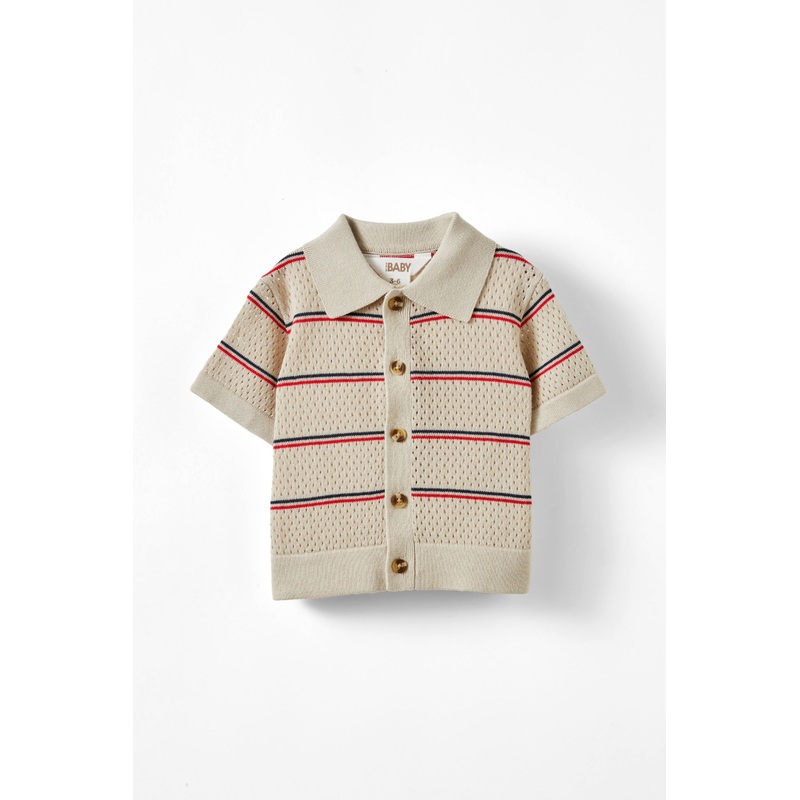 Oscar Short Sleeve Shirt|0-3M|3-6M|6-12M|12-18M|18-24M