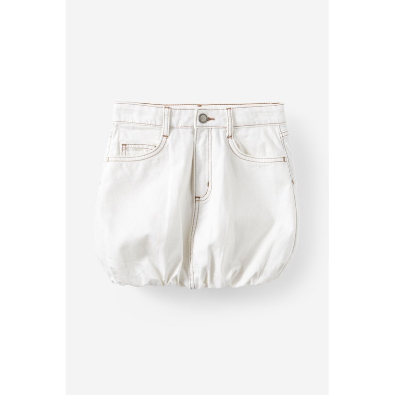 Mini Bubble Denim Skirt|2|3|4|5|6|7|8|1-2|3-4|5-6|7-8|9-10