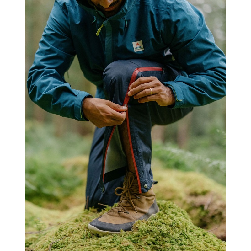 Droplet recycelte wasserdichte Hose – Tiefes Marineblau