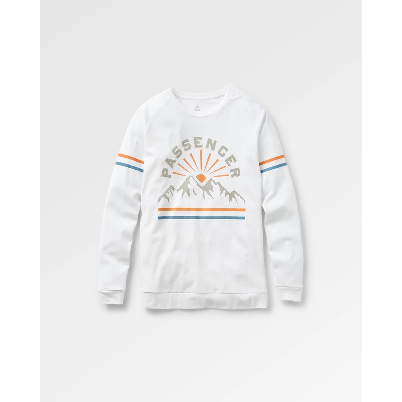 Wander Langarmshirt – Wei|XS|S|M|L|XL|XXL