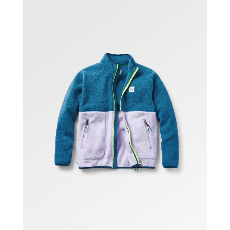 Fairbanks 2.0 Full Zip Recyceltes Sherpa-Fleece – Fliedernebel