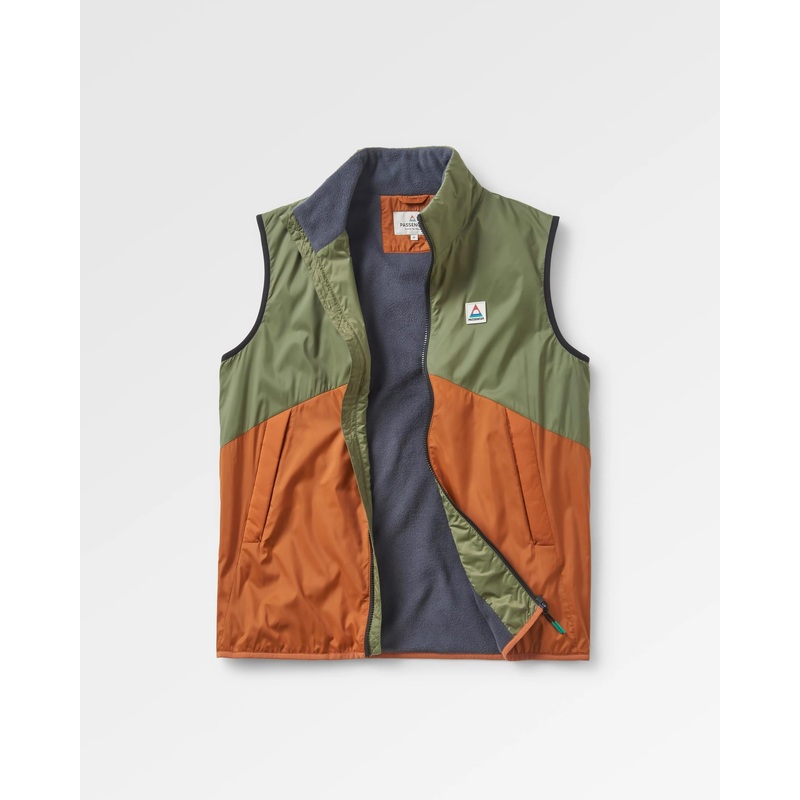 Dusk Recycelte Isolierweste – Staubige Olive