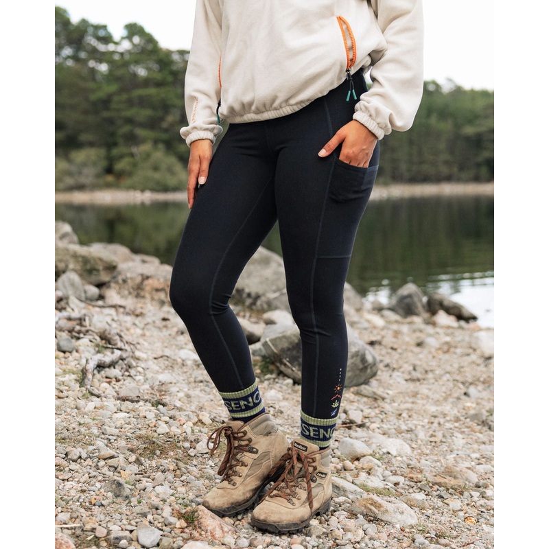 Mantra Recycelte Leggings – Schwarz