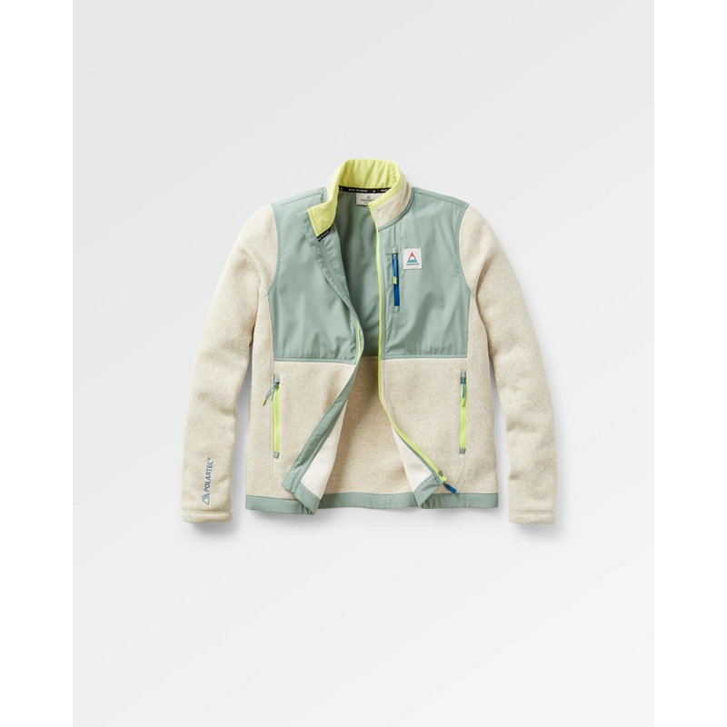 Wilder Recycelter Polartec Fleece – Birke meliert