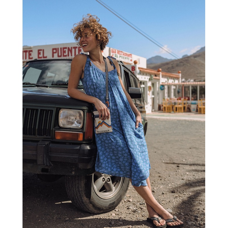 Copetn Jumpsuit – Seegras Blauer Stahl