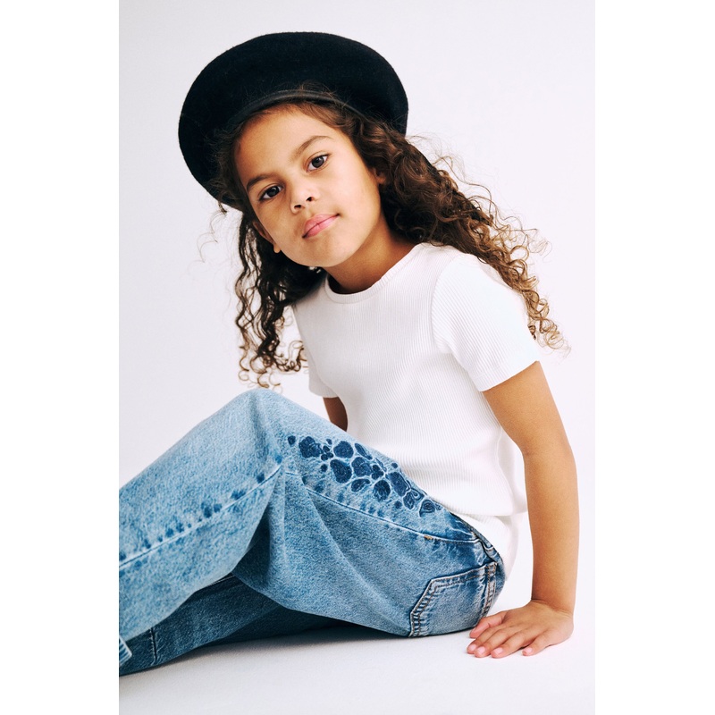 Unisex Barrel Leg Denim Jean|2|3|4|5|6|7|8|9-10