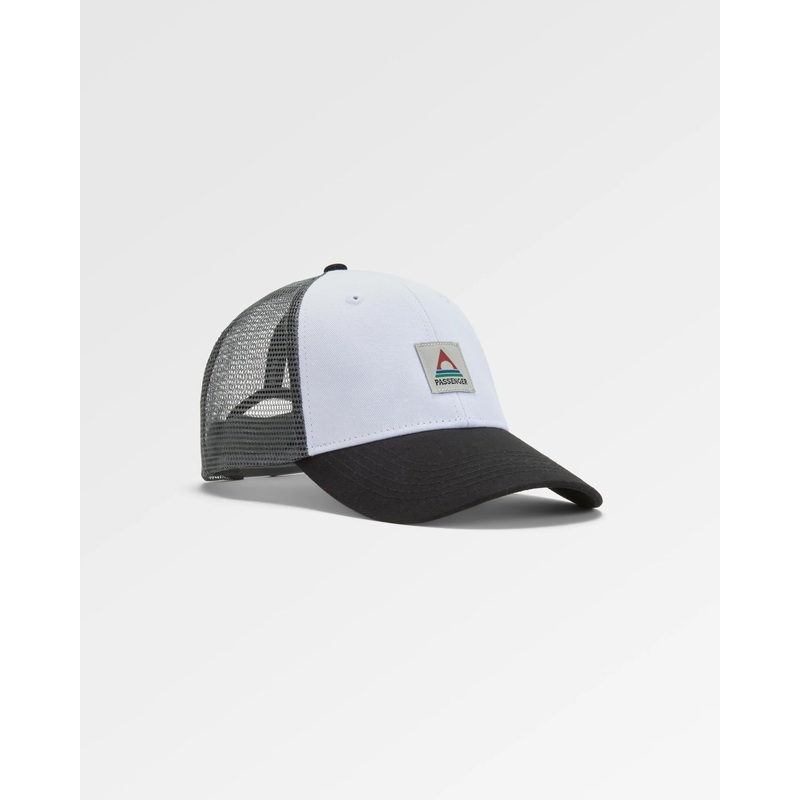 Heritage Netz Snapback Kappe – Sturmgrau / Schwarz