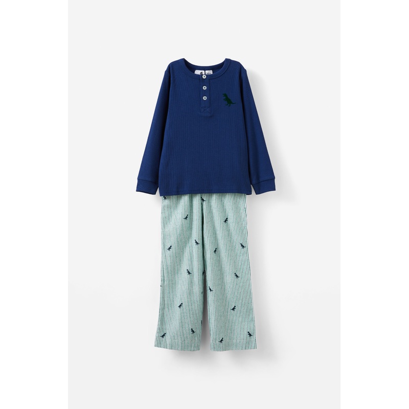 Leo Long Sleeve Pyjama Set|3|4|5|6|7|8|10|11|12|2