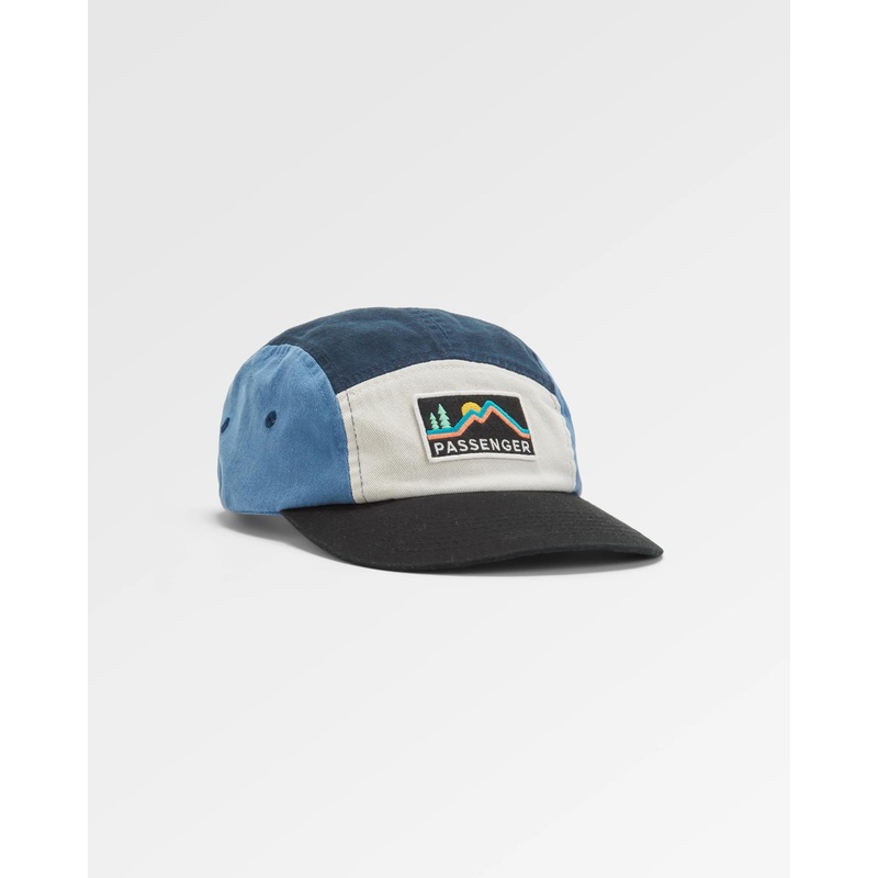 Made To Roam Recycelte 5 Panel Kappe – Holzkohle Multi