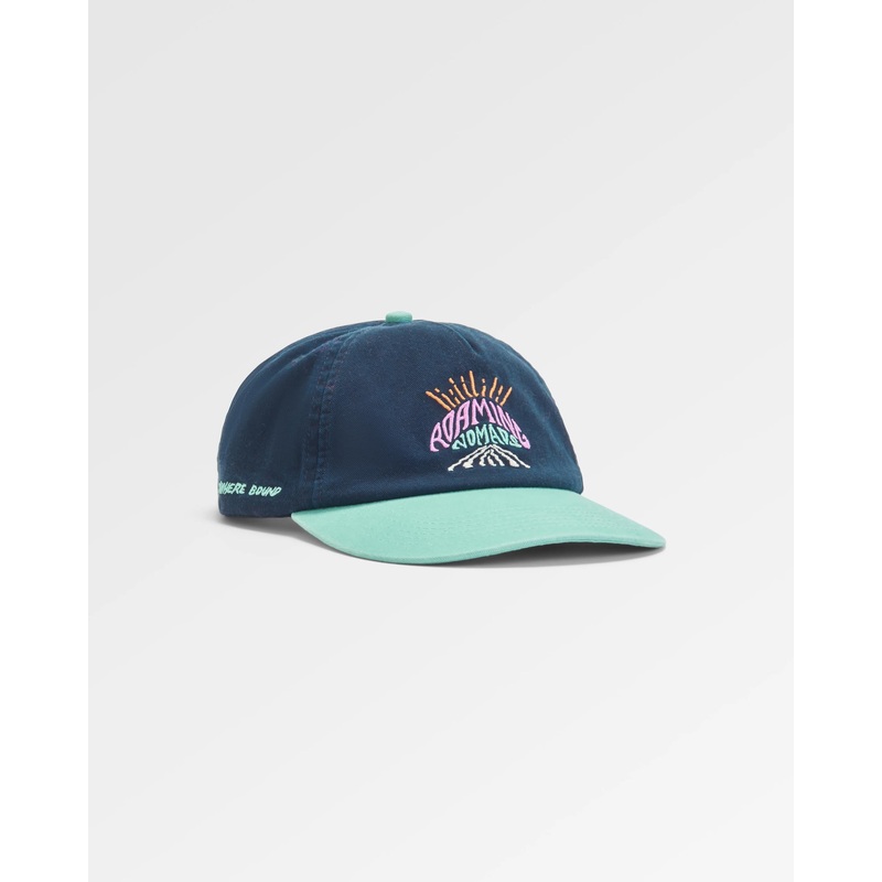 Tolima recycelte Kappe mit niedrigem Profil – Dunkler Denim