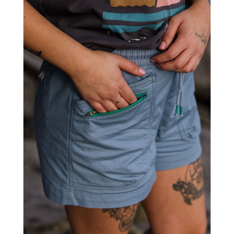 Basswood Bio-Baumwolle Shorts – Khaki