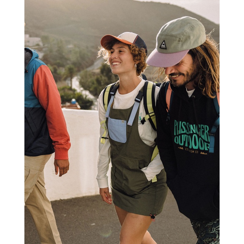 Flo Bio Latzkleid – Khaki|XS|S|M|L|XL|XXL