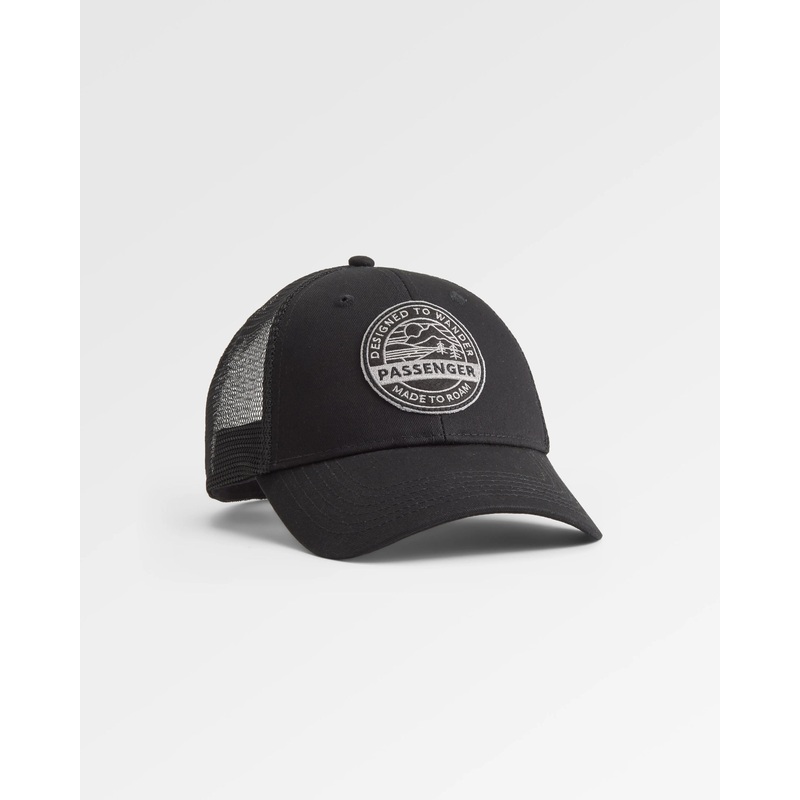 Odyssey Netz-Snapback – Schwarz