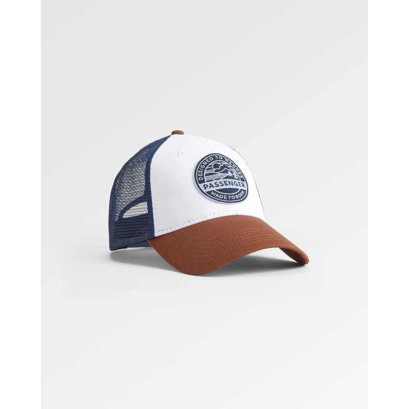 Odyssey Trucker Kappe – Sattes Marineblau/Gummi