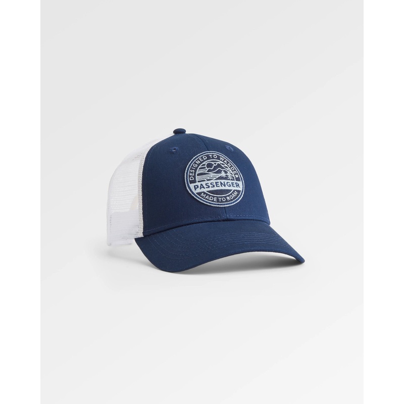 Odyssey Trucker Kappe – Tiefes Marineblau