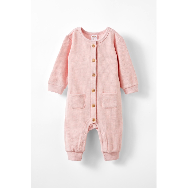 Organic Waffle All-In-One|0-3M|3-6M|6-12M|12-18M|18-24M