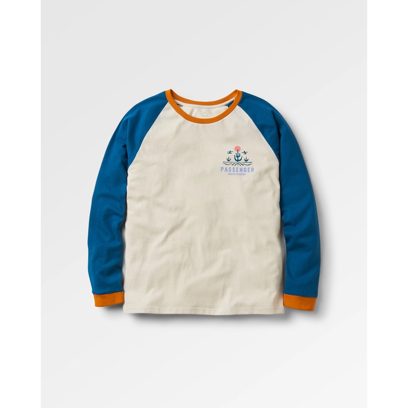 Riser 2.0 recyceltes Baumwoll-Langarmshirt – Birke