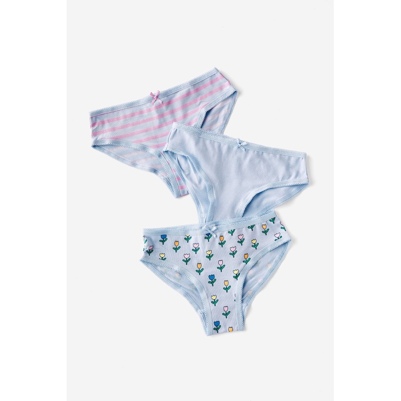 3 Pack Girls Underwear Briefs|5-6|7-8|9-10|1-2|3-4