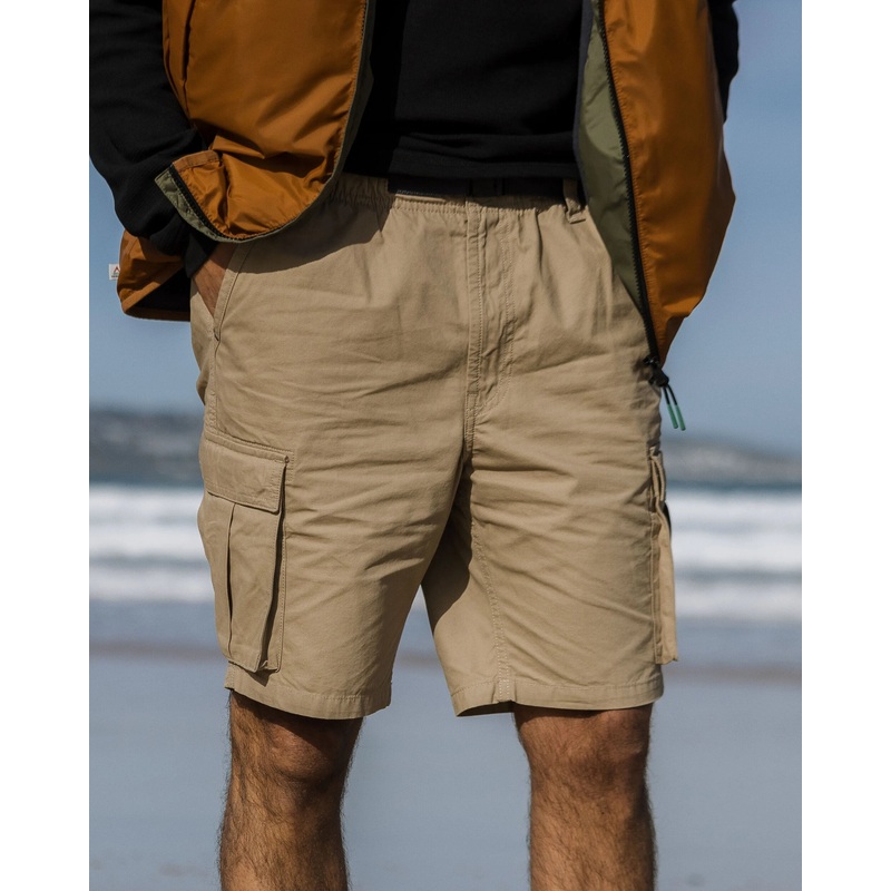 Adventurer Cargo Cotton Short – Chinchilla Brown