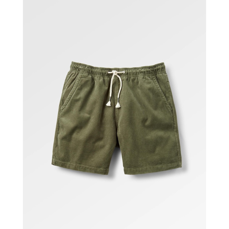 Drifter Cord Shorts – Staubige Olive