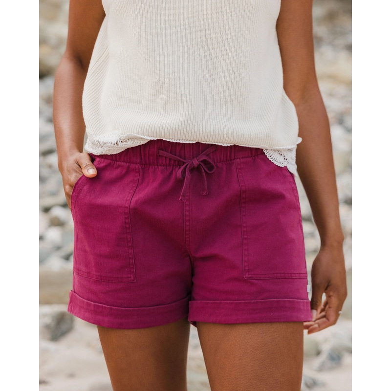Carriso Bio-Baumwollshorts – Cranberry