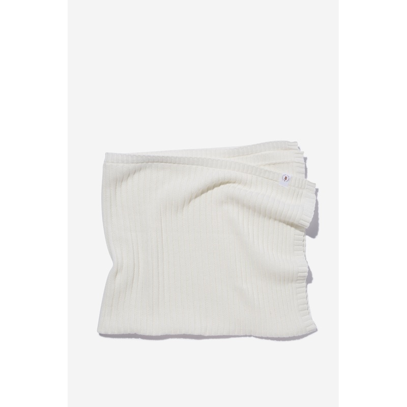 Organic Knit Blanket|OS