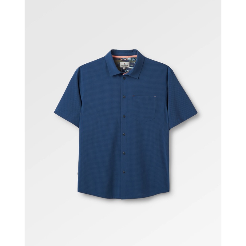 365 Aktives Hemd – Dunkler Denim