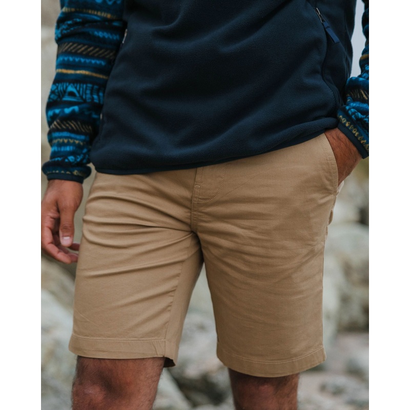 365 Leichte Bio-Baumwollshorts – Keks