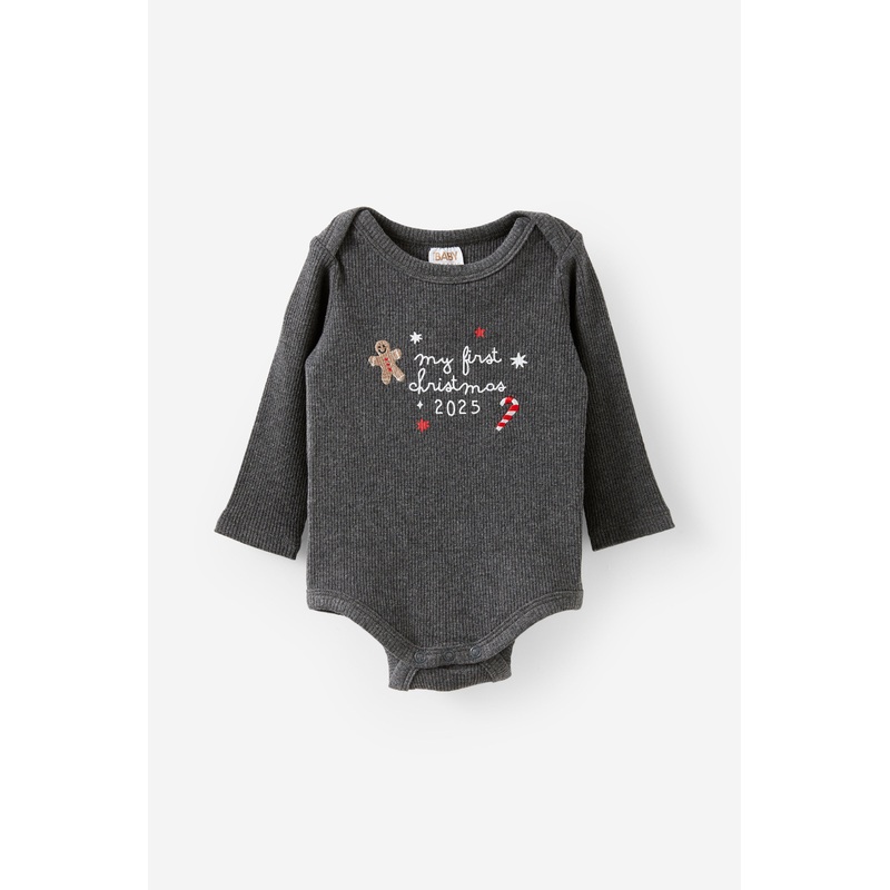 Organic Pointelle Long Sleeve Bubbysuit