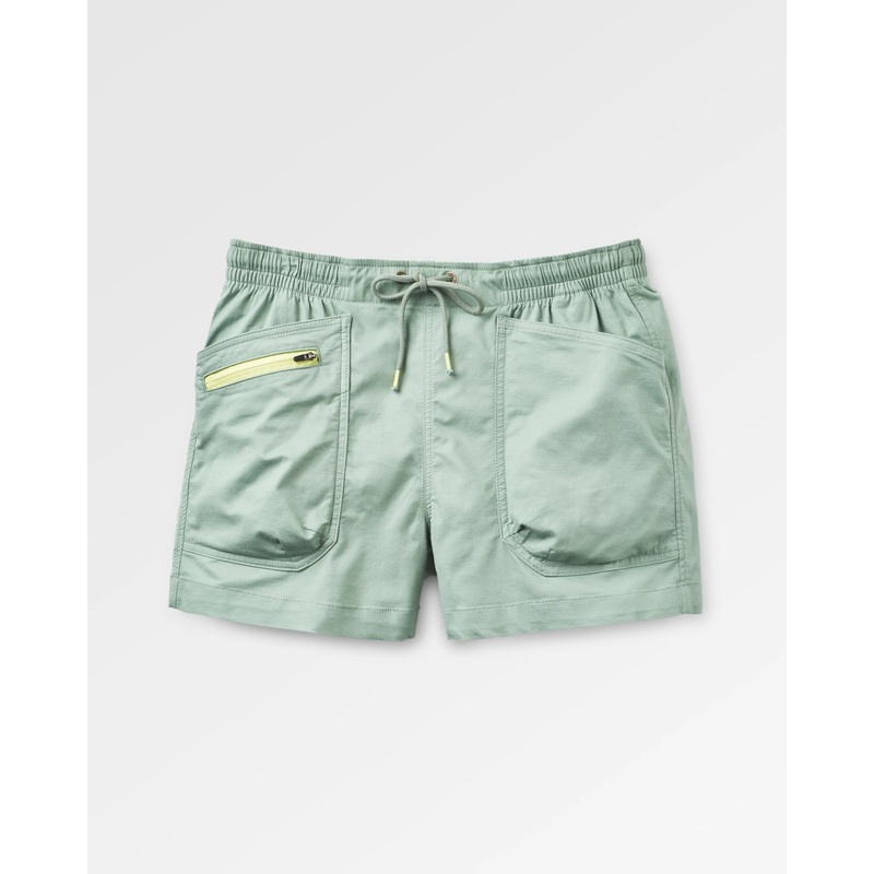 Basswood Bio-Baumwolle Shorts – Pistazie