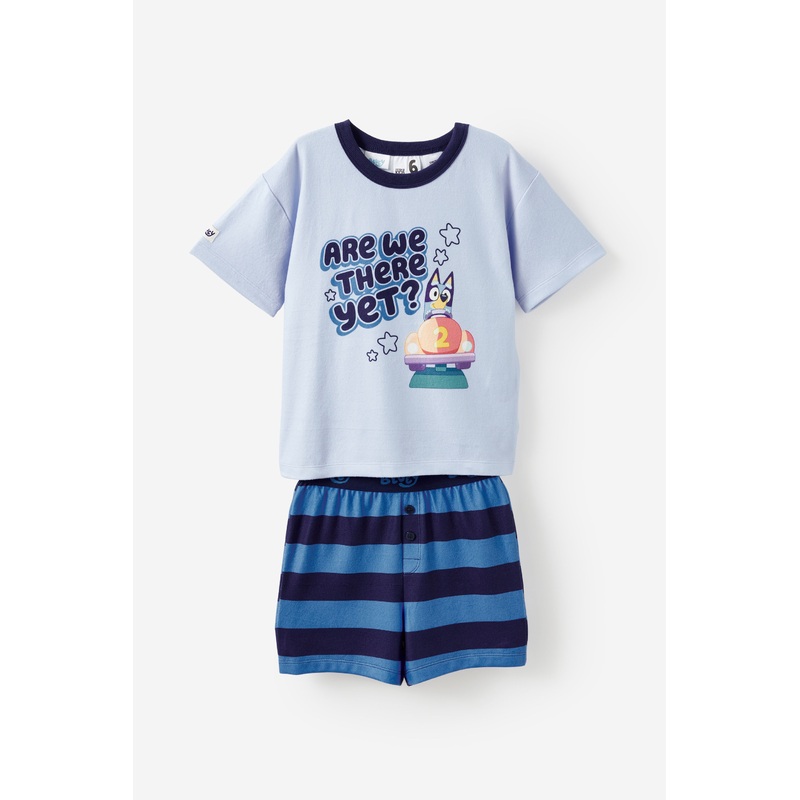 Bluey Short Sleeve Pyjama Set|3|4|5|6|7|8|10|2