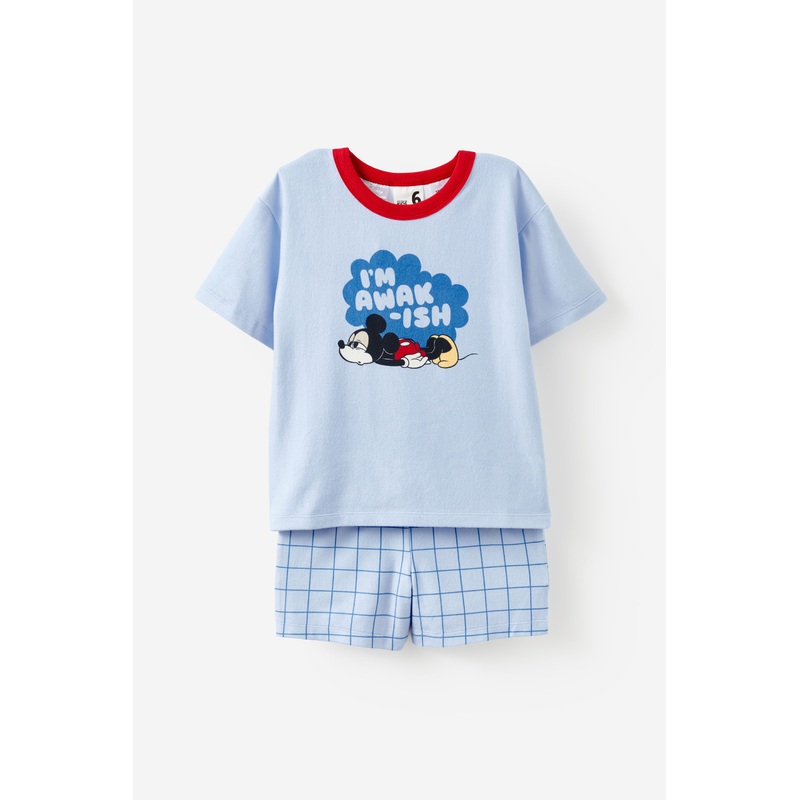 Mickey Mouse Short Sleeve Pyjama Set