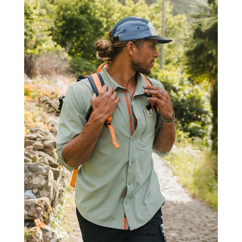 Traveller Stretchhemd – Pistazie