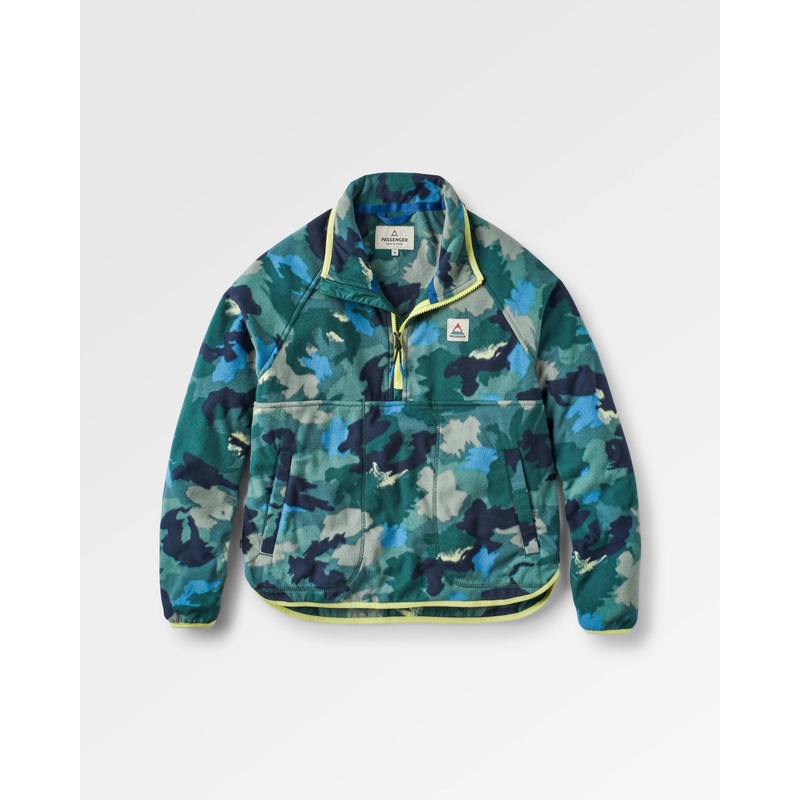 Sorrel recyceltes Polarfleece – Alpen-Tarnung Regenwald