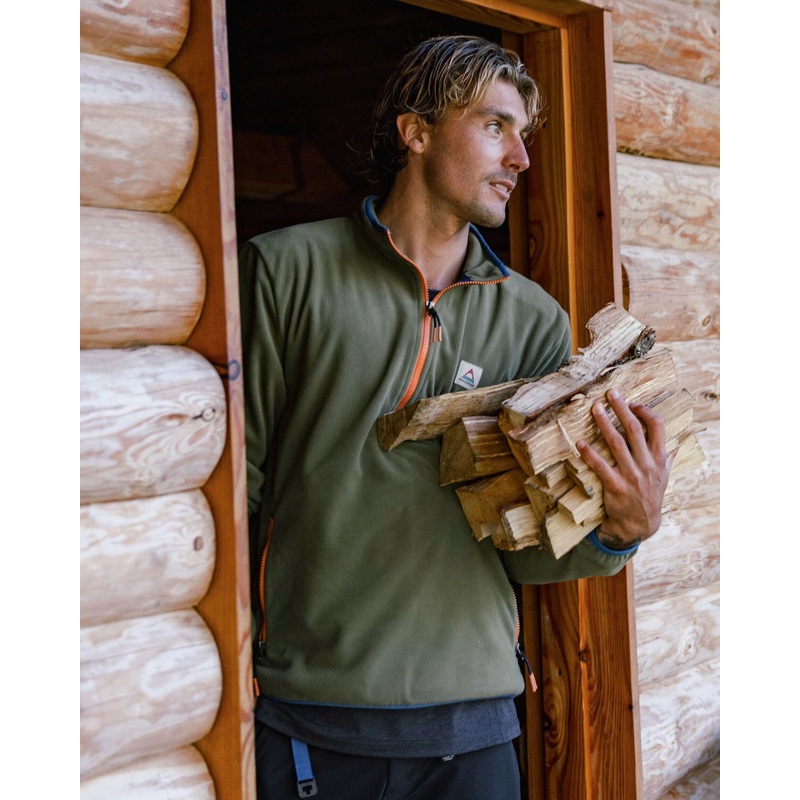 Switchback Recyceltes Micro Polartec Fleece – Khaki