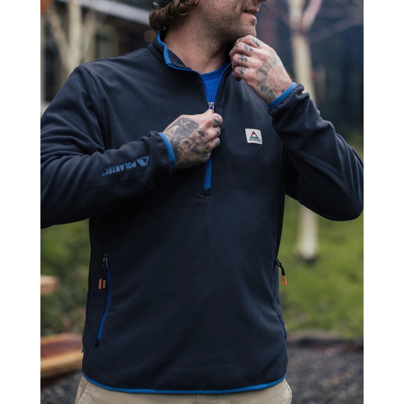 Switchback Recyceltes Micro Polartec Fleece – Schwarz