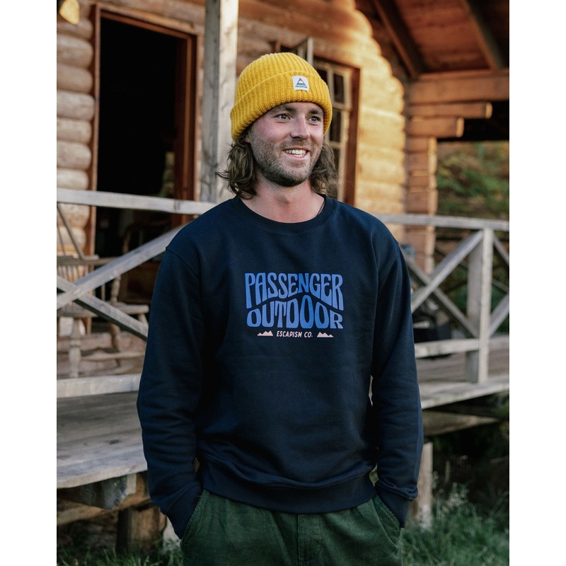 Yuca Bio-Baumwoll-Sweatshirt – Schwarz