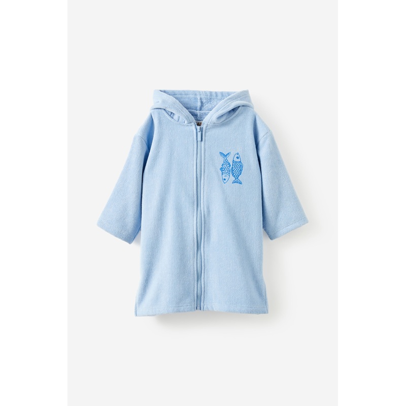 Baby Zip Through Hooded Towel|12-24M