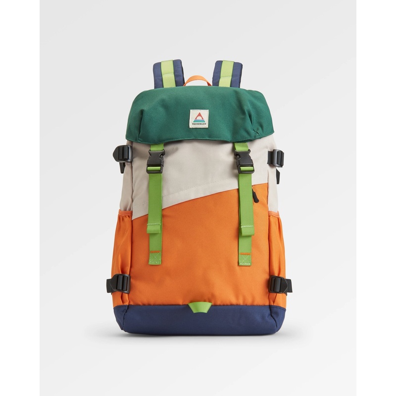 Boondocker Recycelter 26L Rucksack – Regenwald Orange Multi