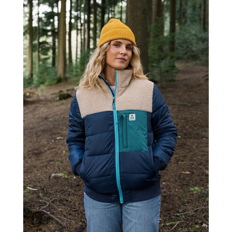 Inspire recycelte isolierte Jacke – Tiefes Marineblau