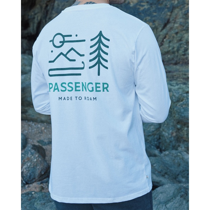 Phoenix Bio-Baumwoll Langarmshirt – Wei