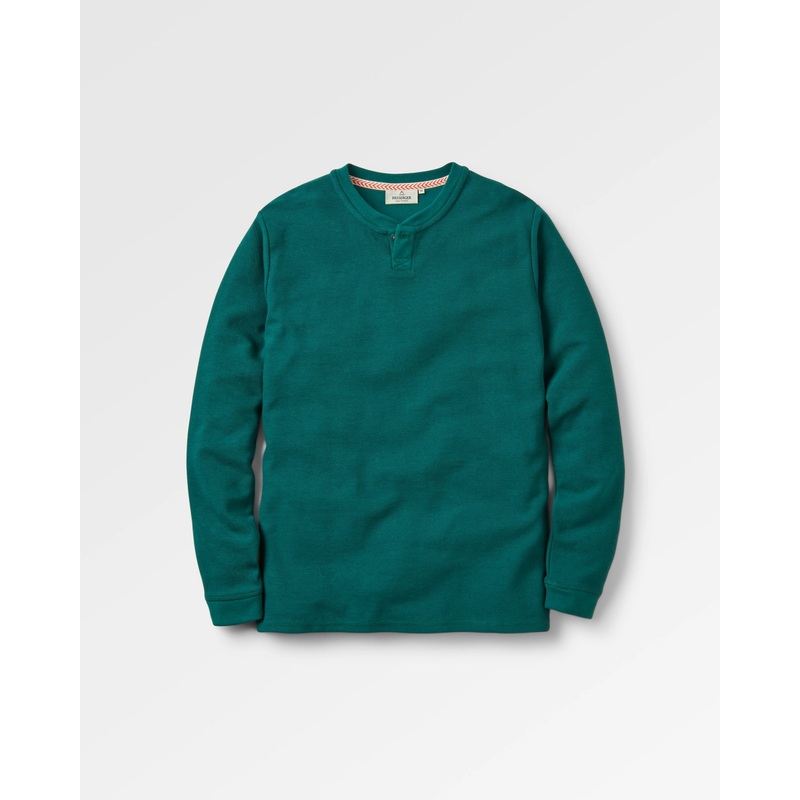 Stream geknpftes Langarmshirt – Regenwald